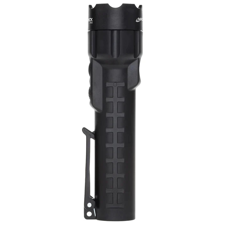 Nightstick - Dual-Light Flashlight w/Dual Magnets - 3 AA (not included) - Black