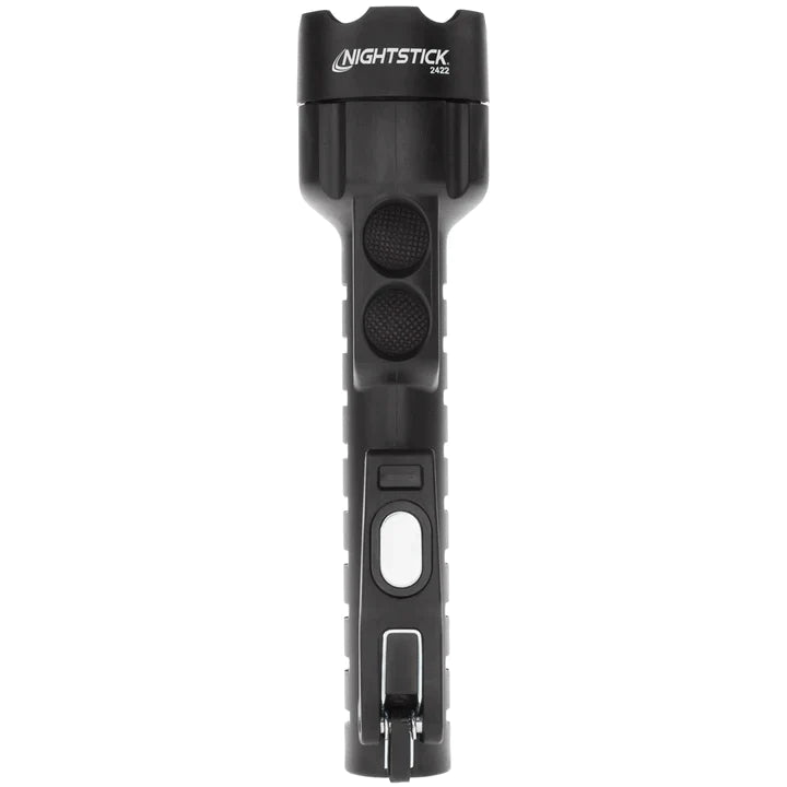 Nightstick - Dual-Light Flashlight w/Dual Magnets - 3 AA (not included) - Black
