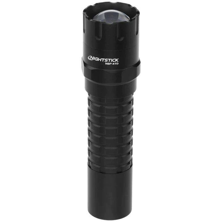 Nightstick - Metal Adjustable Beam Flashlight - 1 AA  - Black