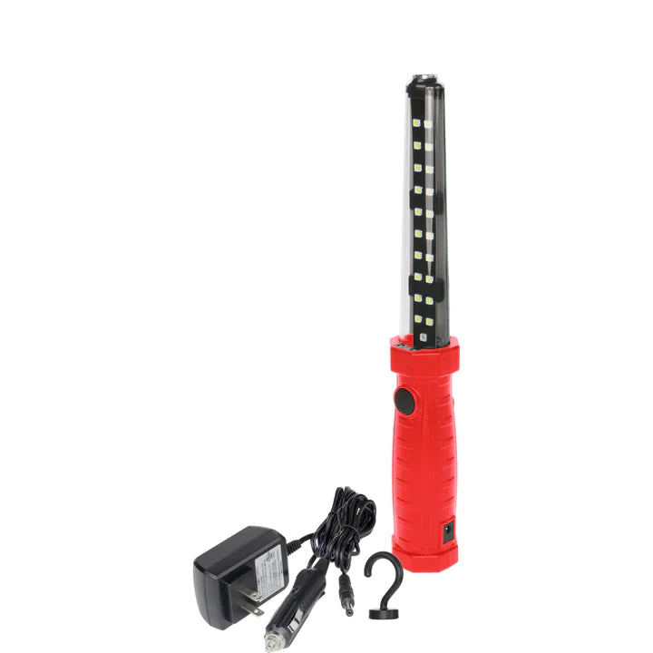 Nightstick - Multi-Purpose Work Light w/Magnet Hook - Li-Ion - Red
