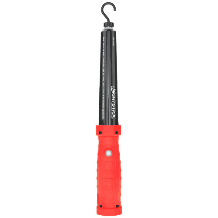 Nightstick - Multi-Purpose Work Light w/Magnet Hook - Li-Ion - Red