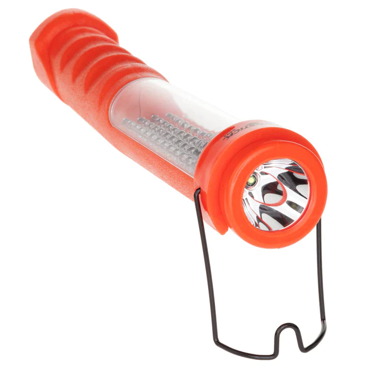 Nightstick - Multi-Purpose Floodlight/Spotlight w/Adjustable Hanger - NiMh - Red