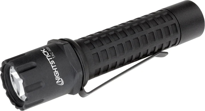 Nightstick - Polymer Long Gun Flashlight Kit - 2 CR123 - Black