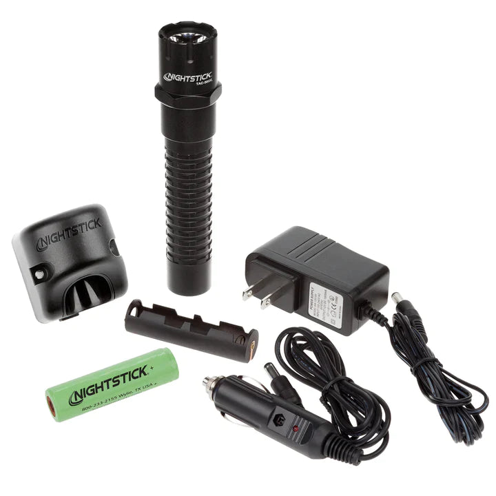 Nightstick - Metal Multi-Function Tactical Flashlight - Li-Ion - Black
