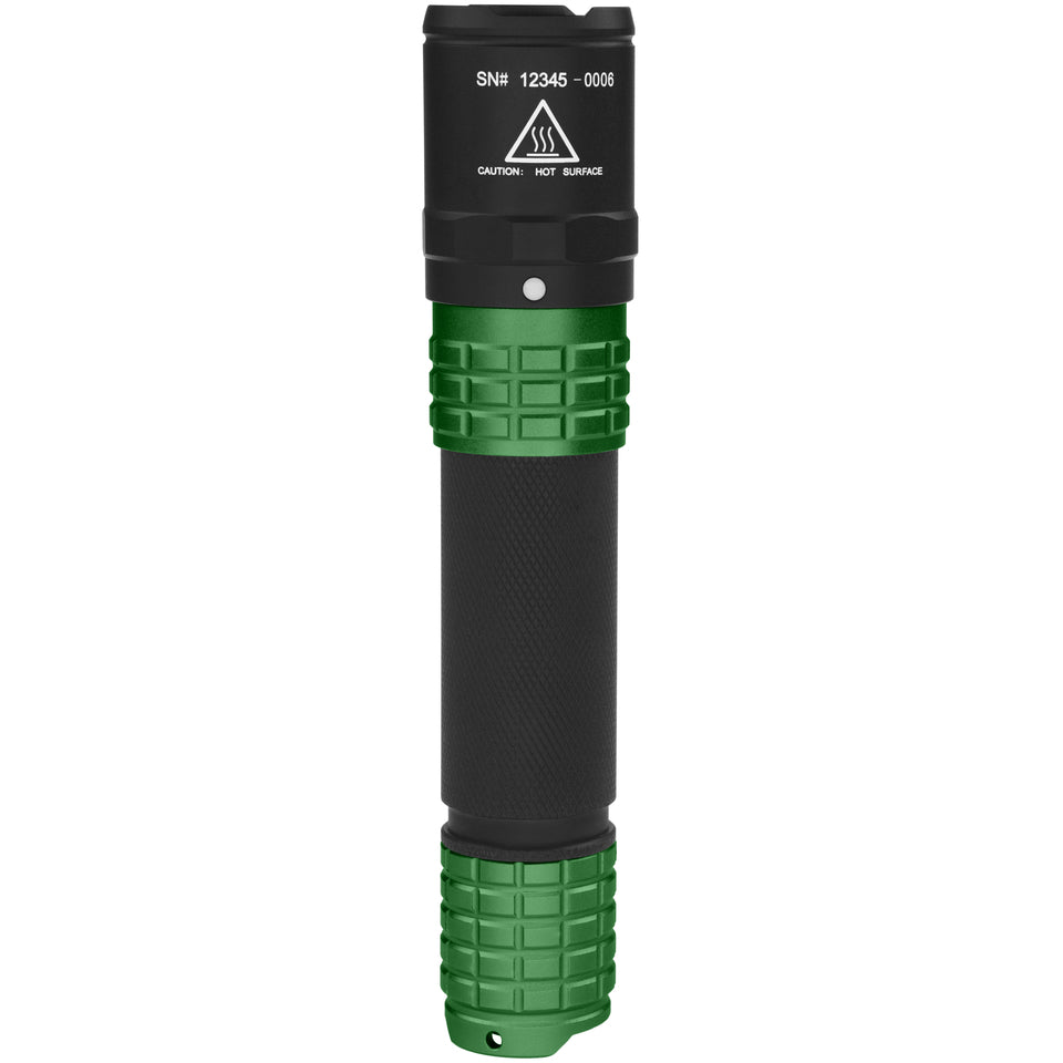 Nightstick - USB DUAL-LIGHT TACTICAL FLASHLIGHT - GREEN
