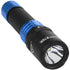 Nightstick - Metal USB Dual-Light Tactical Flashlight w/Holster - Li-Ion - Blue