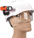 Nightstick - Intrinsically Safe Flashlight Kit w/Helmet Mounts - 3 AA (not included) - Red