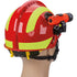 Nightstick - Intrinsically Safe Flashlight Kit w/Helmet Mounts - 3 AA (not included) - Red