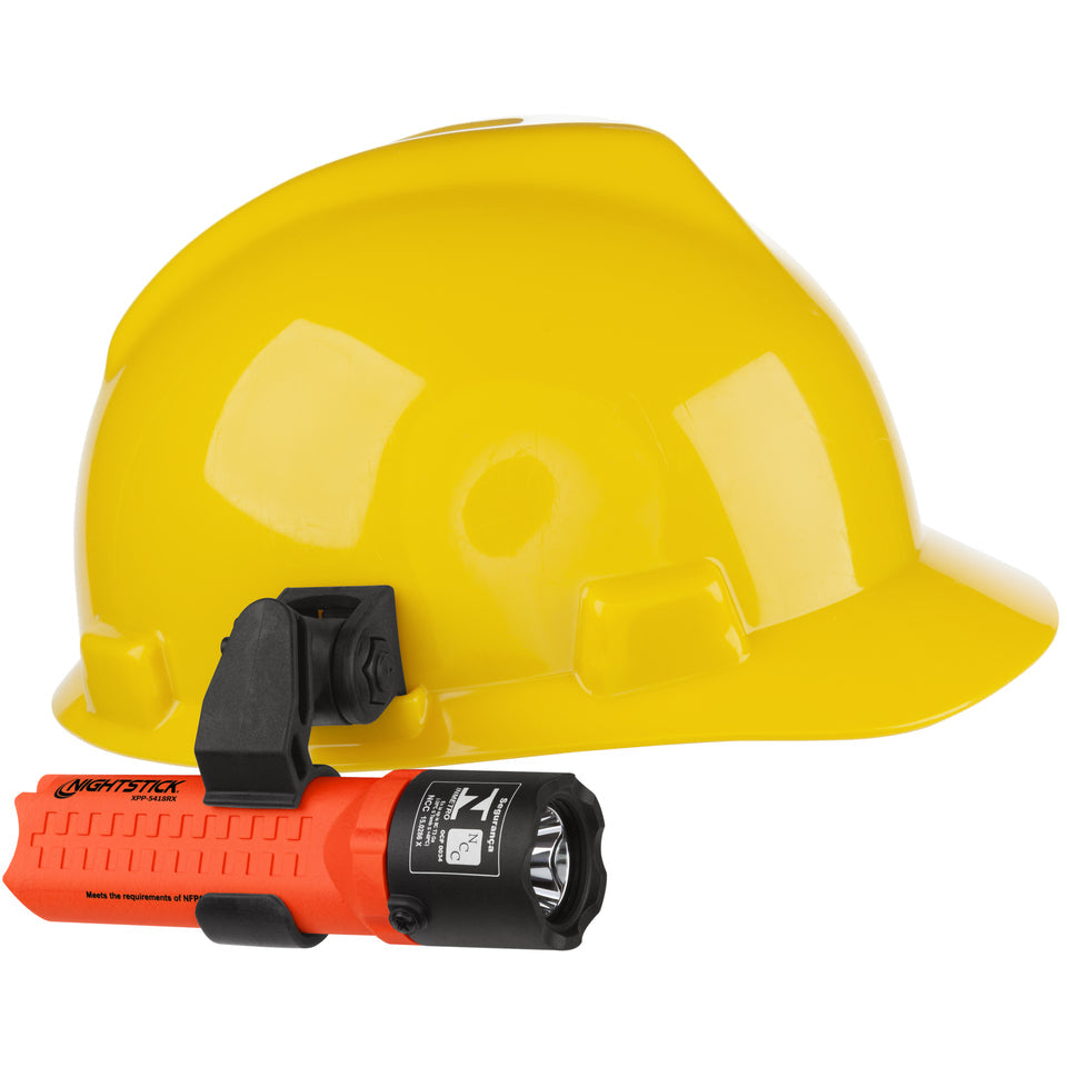 Nightstick - Intrinsically Safe Flashlight Kit w/Helmet Mounts - 3 AA (not included) - Red