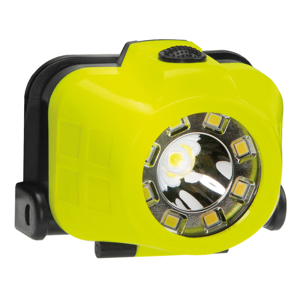 Nightstick - Intrinsically Safe Dual-Light Flashlight w/Magnets - 3 AA (not included) - Green - UL913