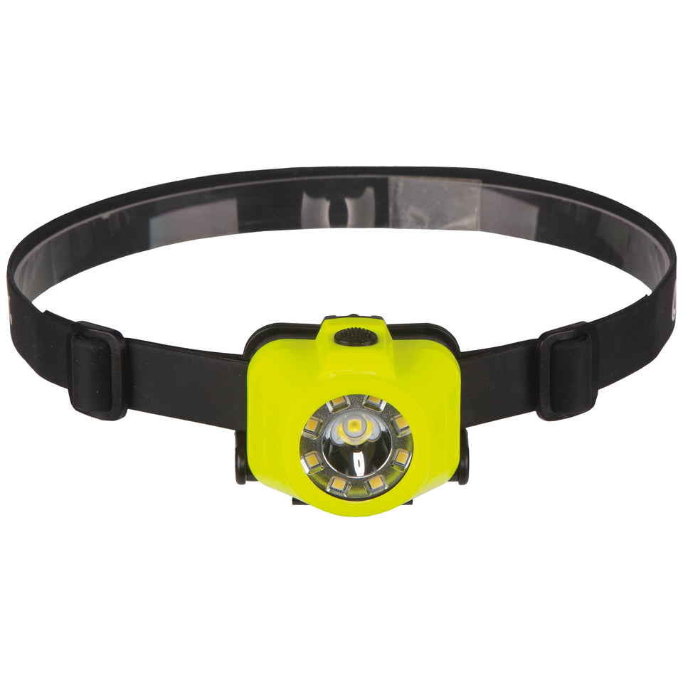 Nightstick - Intrinsically Safe Dual-Light Flashlight w/Magnets - 3 AA (not included) - Green - UL913