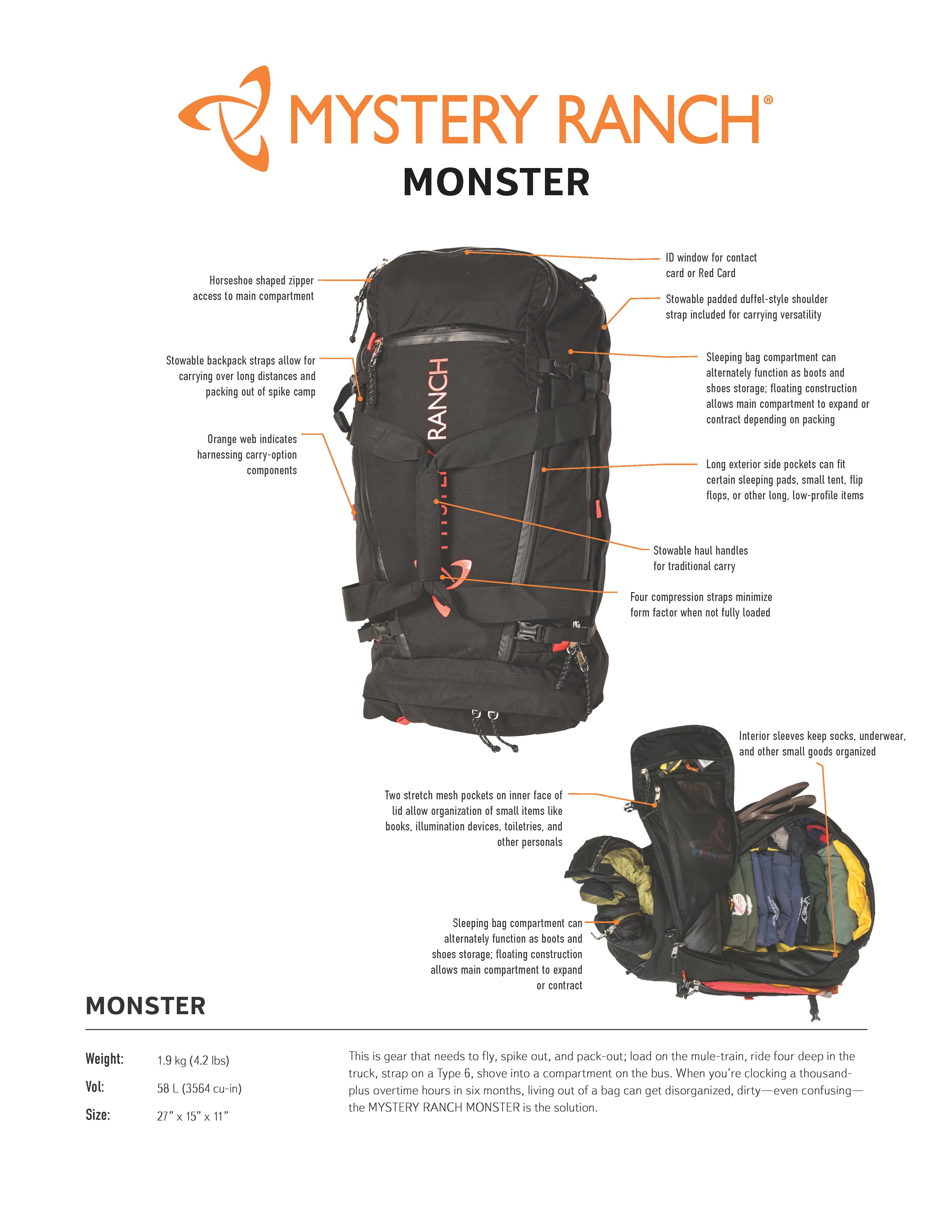 Mystery Ranch Monster – Western Tactical Uniform and Gear
