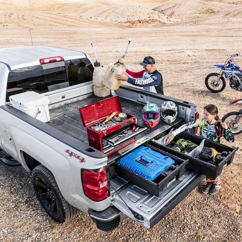 DECKED GM Sierra or Silverado 1500 Truck Bed Storage System & Organizer - New "wide" bed width