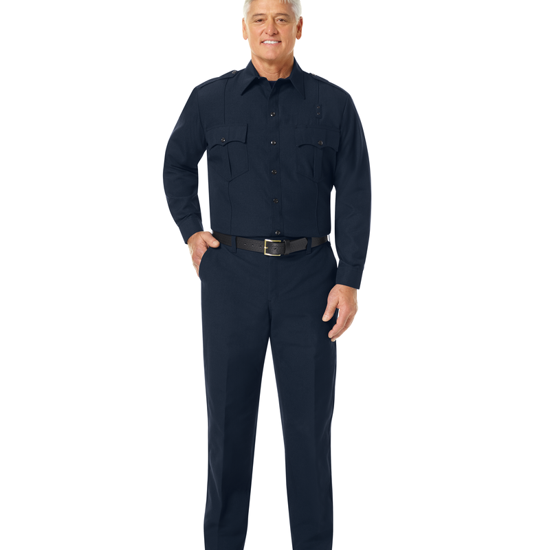 WORKRITE - MEN'S CLASSIC LONG SLEEVE FIRE OFFICER SHIRT