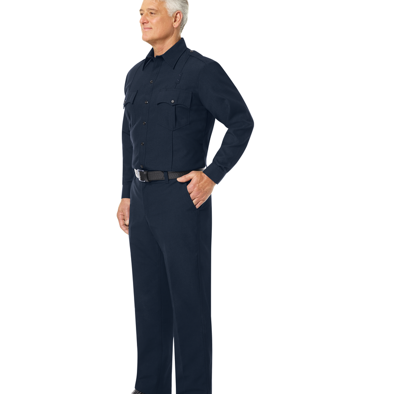 WORKRITE - MEN'S CLASSIC LONG SLEEVE FIRE OFFICER SHIRT
