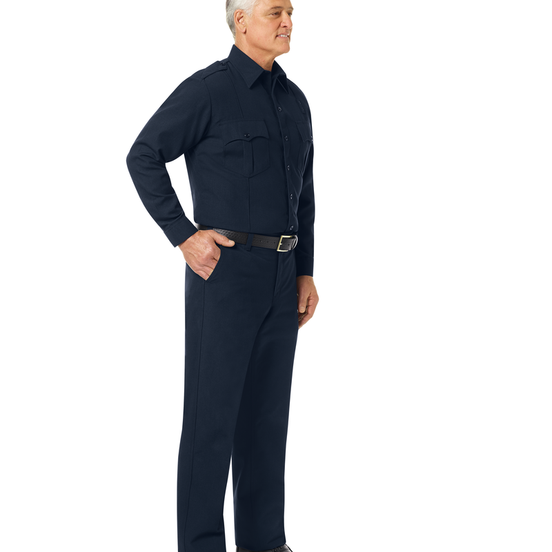 WORKRITE - MEN'S CLASSIC LONG SLEEVE FIRE OFFICER SHIRT