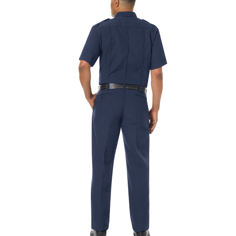 WORKRITE - MEN'S CLASSIC SHORT SLEEVE FIRE OFFICER SHIRT