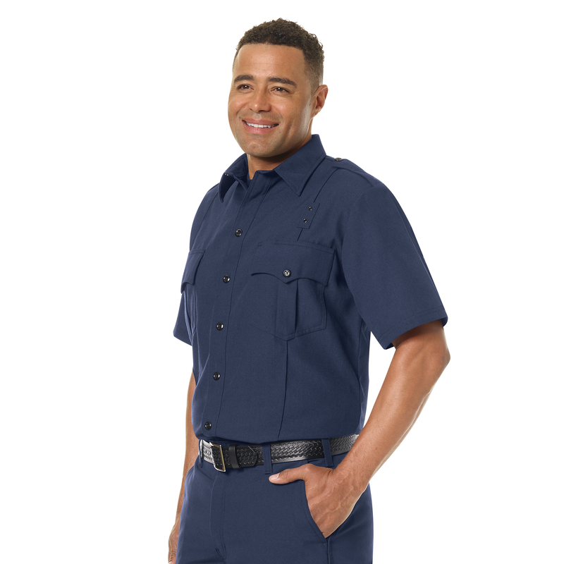 WORKRITE - MEN'S CLASSIC SHORT SLEEVE FIRE OFFICER SHIRT