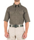 Front of Men's V2 Tactical Short Sleeve Shirt in Ranger Green