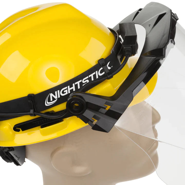 Nightstick - Dual-Light Low Profile Headlamp w/Rear Safety Light - 3 AA - Black