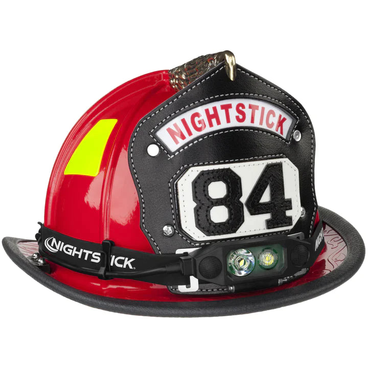 Nightstick - Dual-Light Low Profile Headlamp w/Rear Safety Light - 3 AA - Black