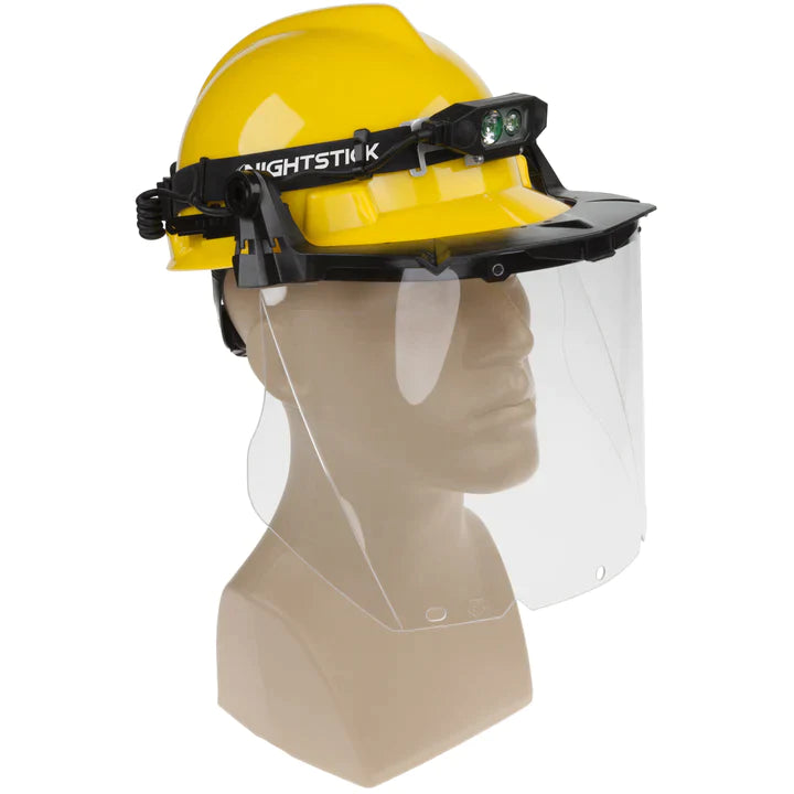 Nightstick - Dual-Light Low Profile Headlamp w/Rear Safety Light - 3 AA - Black