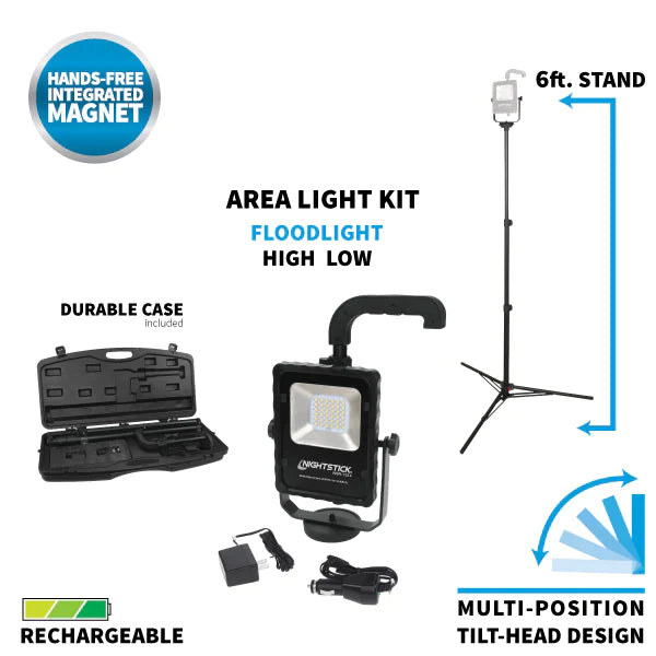 Nightstick NSR-1516C Rechargeable LED Scene Light Kit