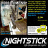 Nightstick Rechargeable LED Scene Light w/Magnetic Base