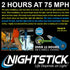 Nightstick - Multi-Purpose Work Light w/Magnet Hook - Li-Ion - Blue