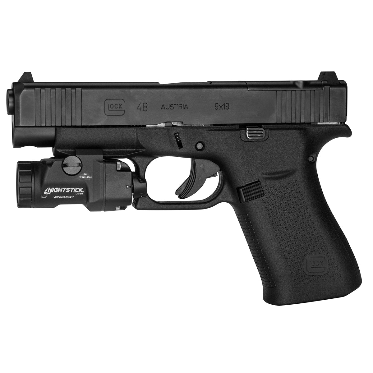 Nightstick - TCM-5B: Subcompact Weapon-Mounted Light for Narrow Rail Handguns