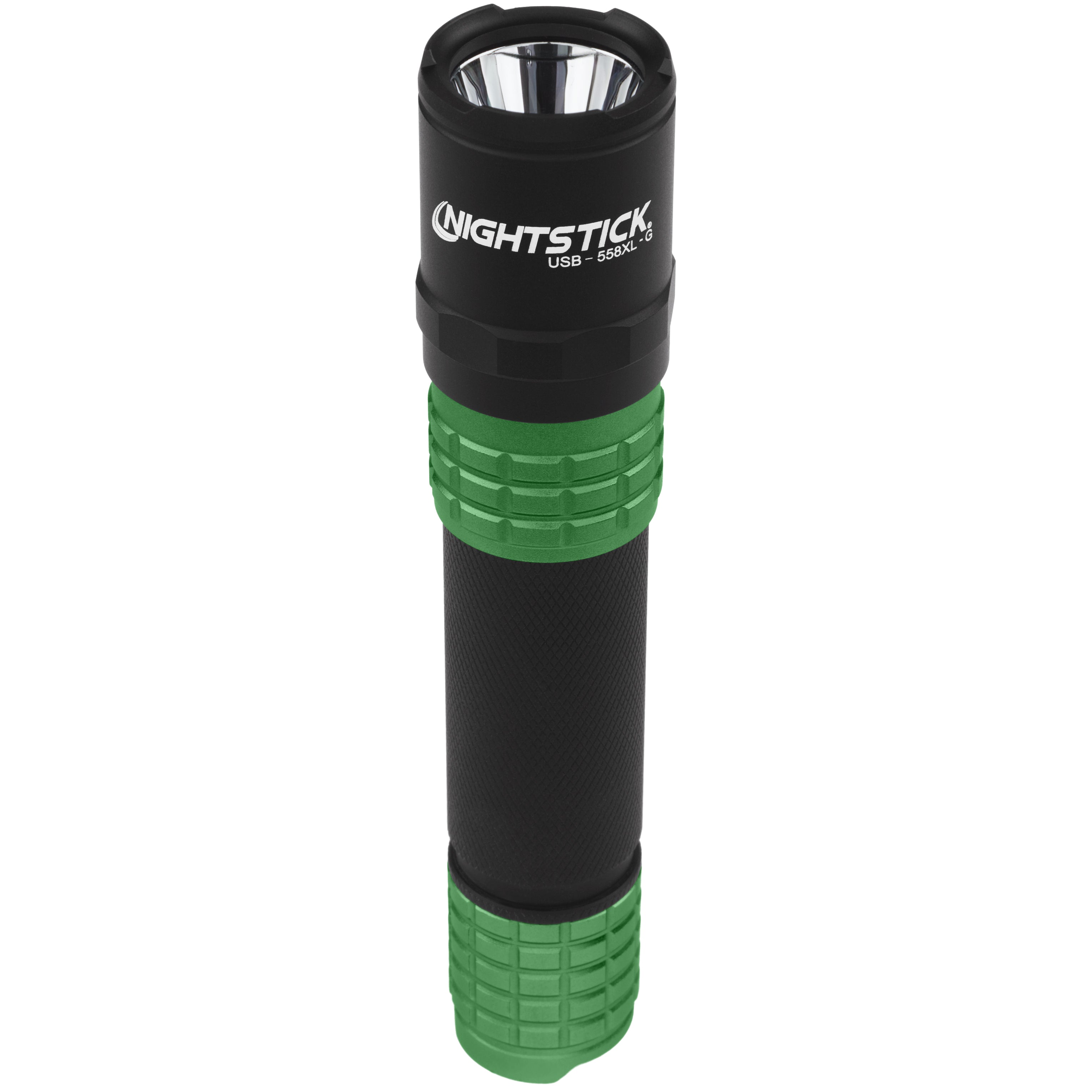 Nightstick - USB DUAL-LIGHT TACTICAL FLASHLIGHT - GREEN