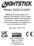Nightstick - Replacement Charging Base - XPR-5522GMX