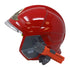 Nightstick - Intrinsically Safe Flashlight Kit w/Helmet Mounts - 3 AA (not included) - Red