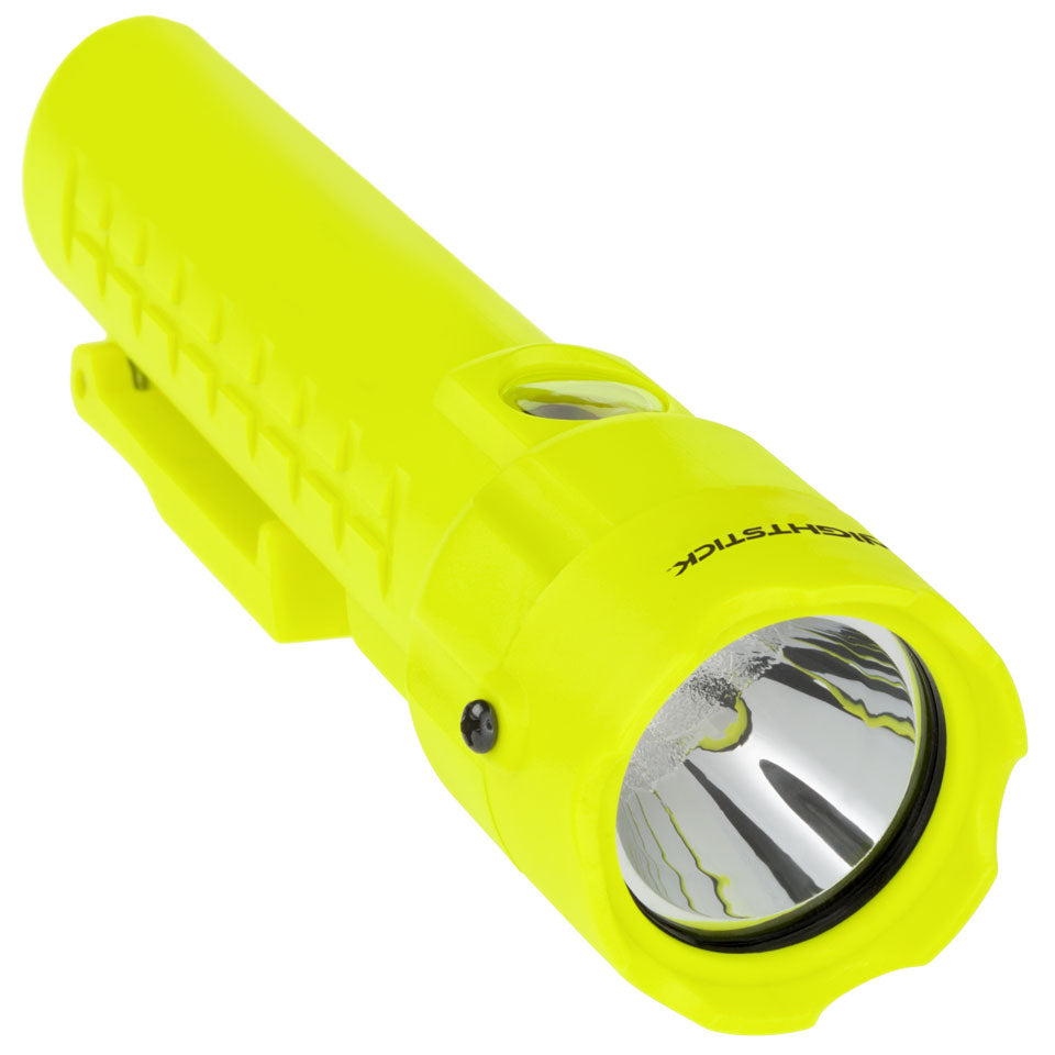 Nightstick - Intrinsically Safe Dual-Light Torch w/Magnets - 3 AA (not included) - Green - ATEX