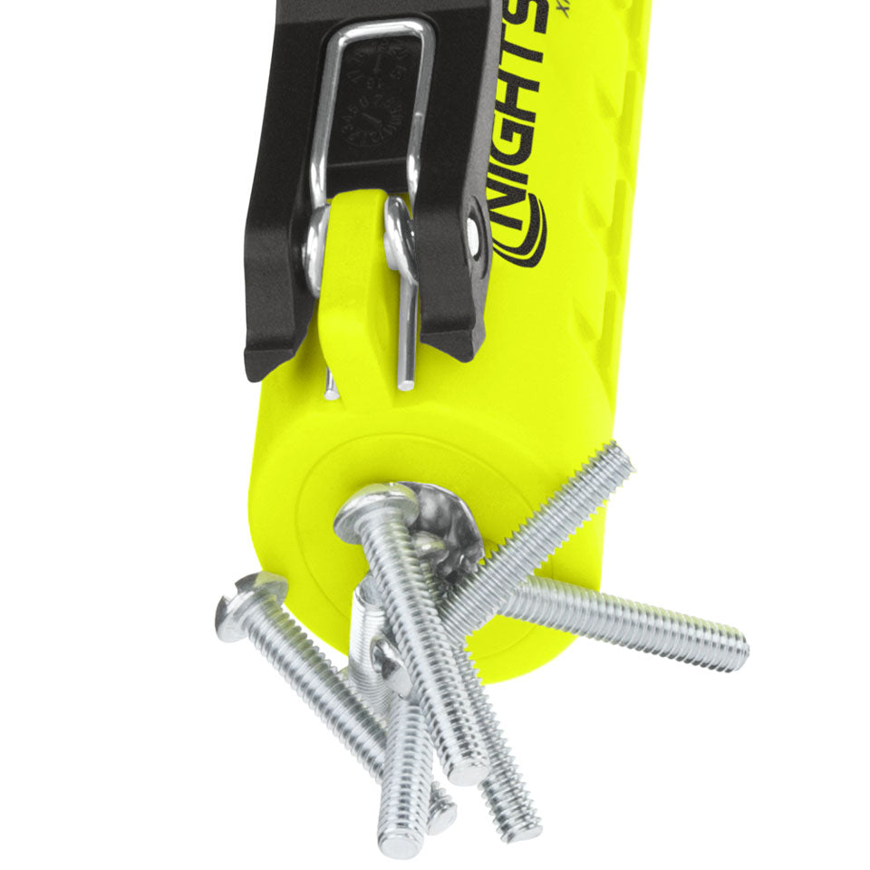 Nightstick - Intrinsically Safe Dual-Light Torch w/Magnets - 3 AA (not included) - Green - ATEX