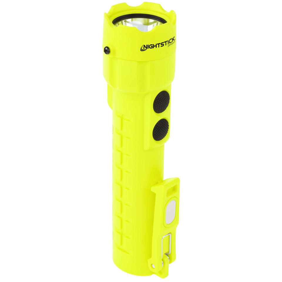 Nightstick - Intrinsically Safe Dual-Light Flashlight w/Magnets - 3 AA (not included) - UL913