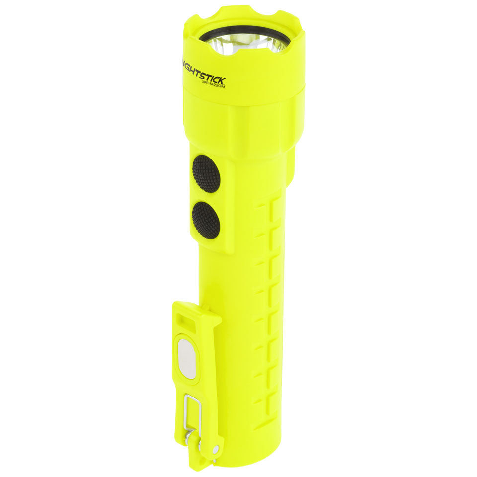 Nightstick - Intrinsically Safe Dual-Light Flashlight w/Magnets - 3 AA (not included) - UL913