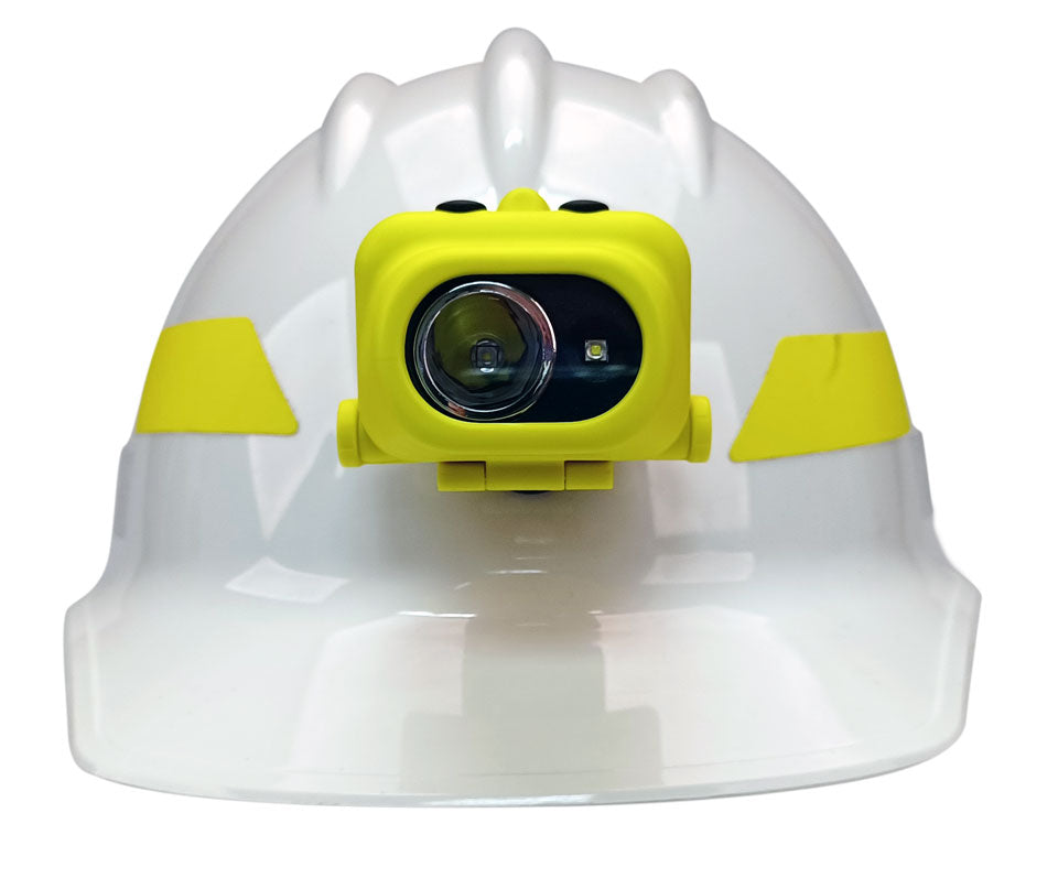 Nightstick - Intrinsically Safe Headlamp w/Zero-Band Mount - 3 AAA - Green - UL913 / ATEX