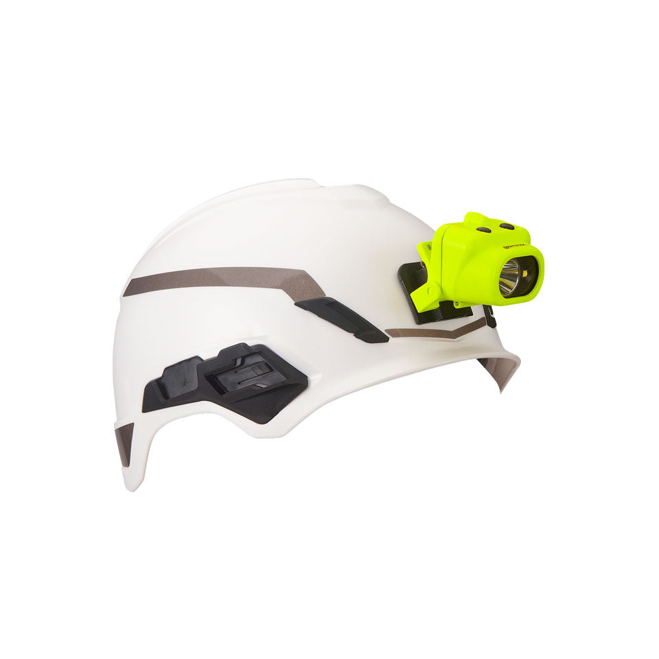 Nightstick - Intrinsically Safe Dual-Light Headlamp Kit w/Zero-Band Mount - MagMate™ USB - Li-Ion - Green - UL913 / ATEX