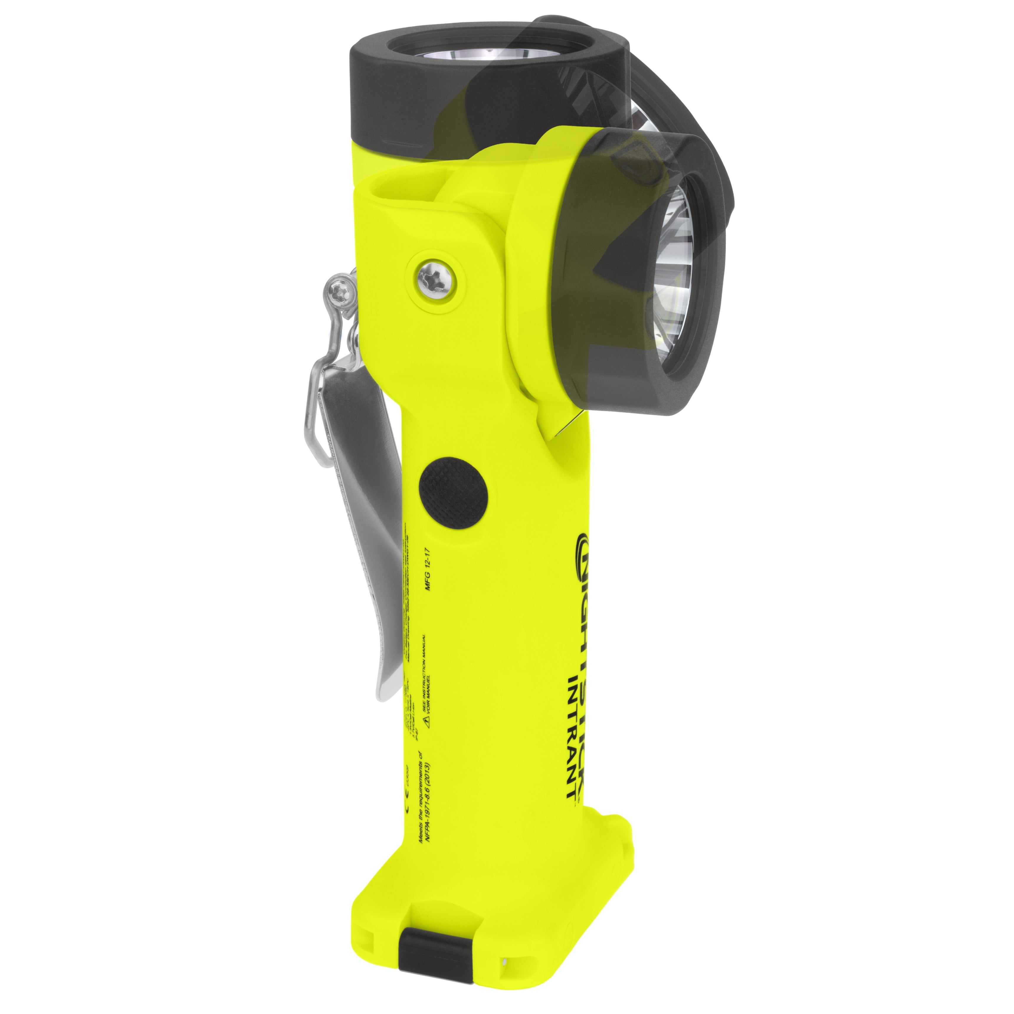 Nightstick - INTRANT™ Intrinsically Safe Dual-Light Angle Light - Li-Ion - Green - UL913 / ATEX