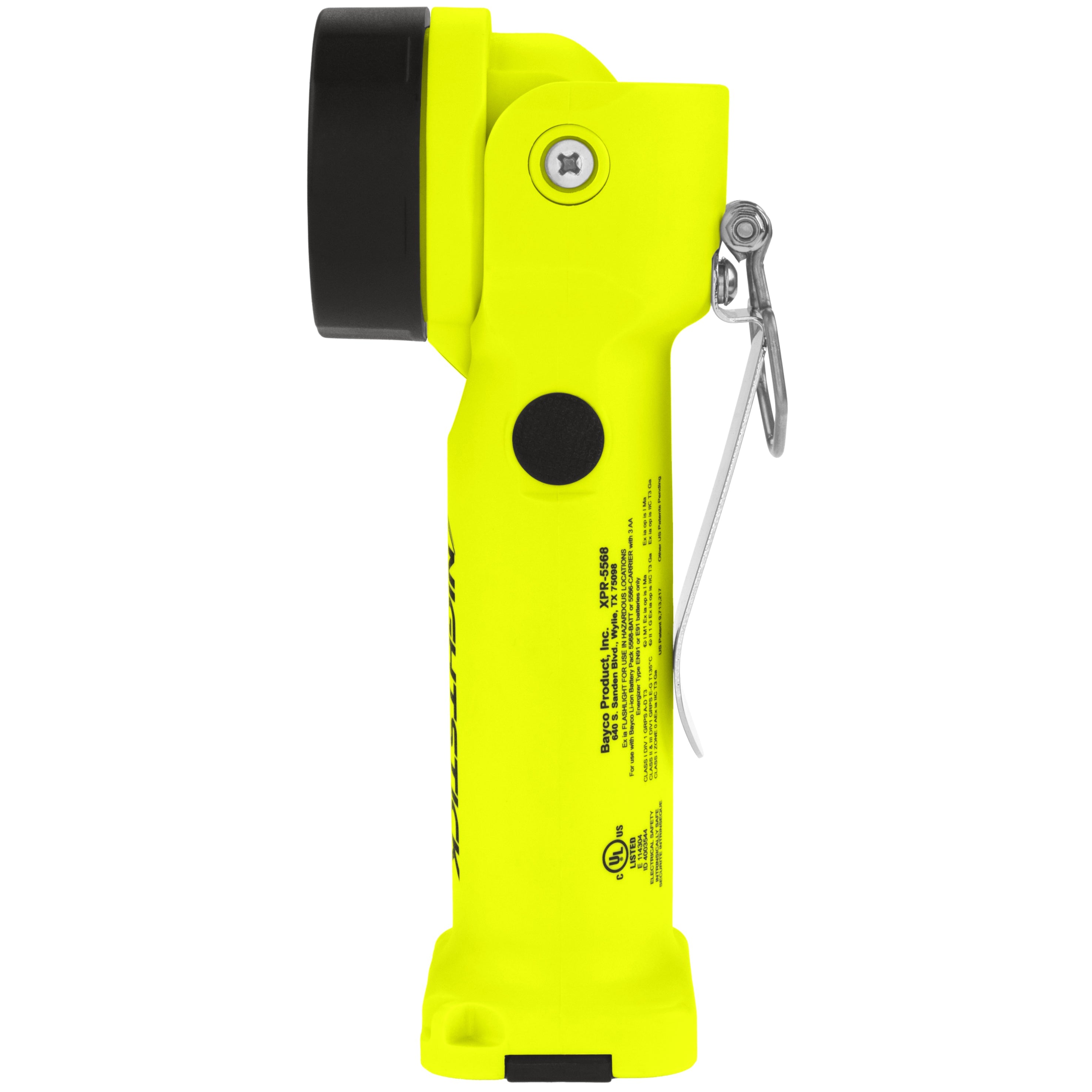 Nightstick - INTRANT™ Intrinsically Safe Dual-Light Angle Light - Li-Ion - Green - UL913 / ATEX