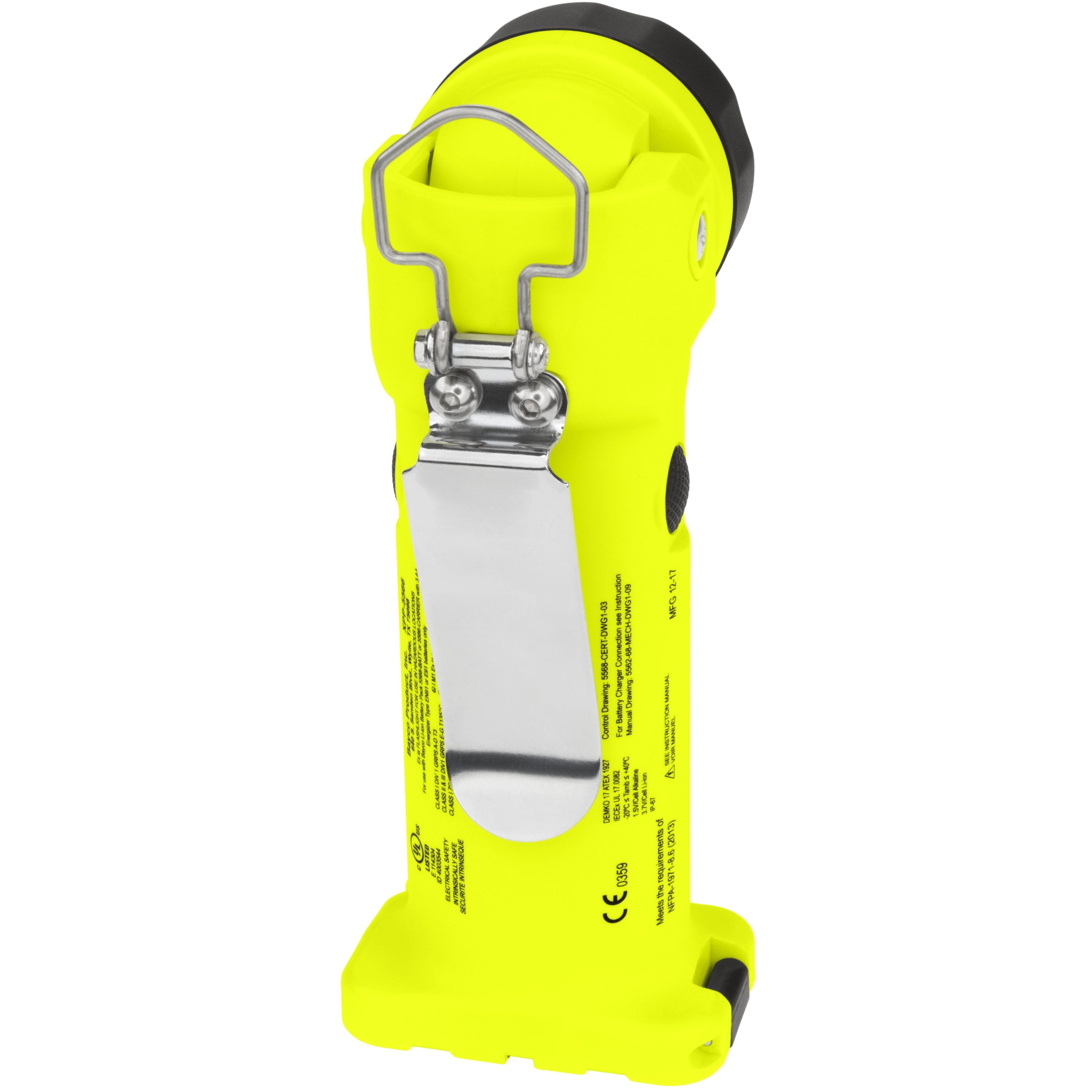 Nightstick - INTRANT™ Intrinsically Safe Dual-Light Angle Light - Li-Ion - Green - UL913 / ATEX