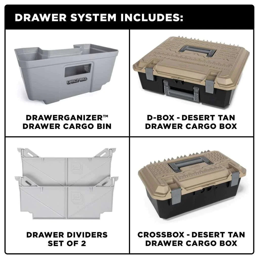 Truck Bed Storage & Organizer Drawer System